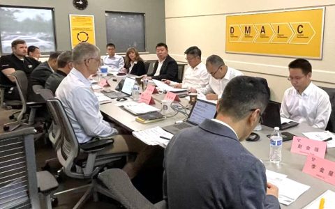 卡特彼勒全球高级副总裁Bart Myers出席，双特公司召开2025年第一次董事会会议