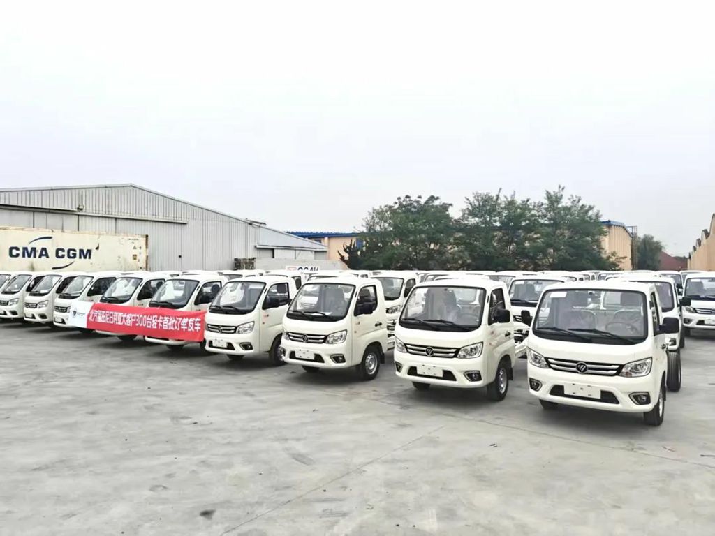 300辆Truck Mate微卡启程奔赴尼日利亚，北汽福田非洲市场再拓版图