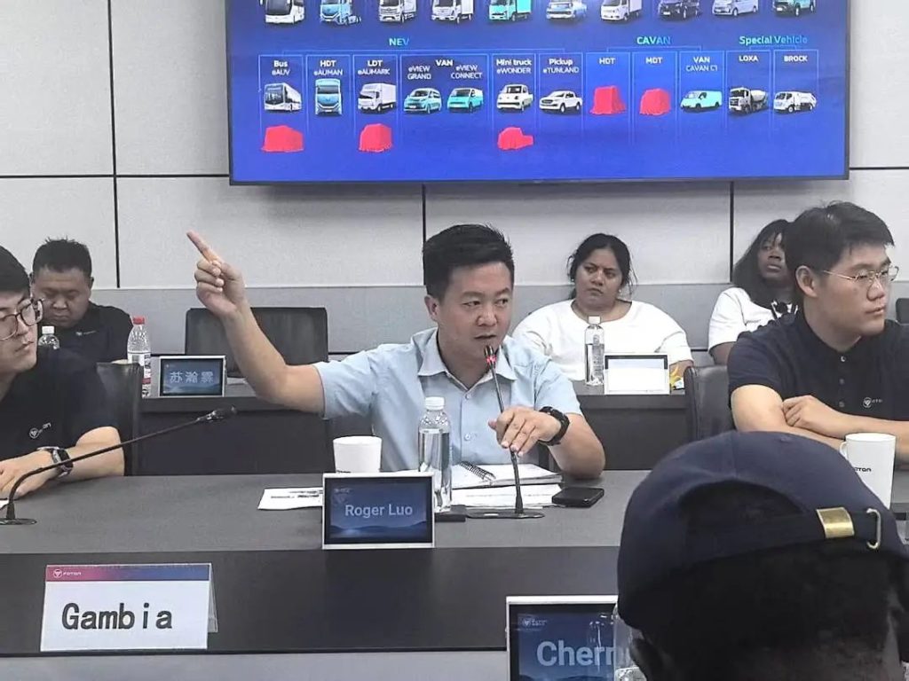  非盟研修班再访北汽福田，共绘中非合作新篇