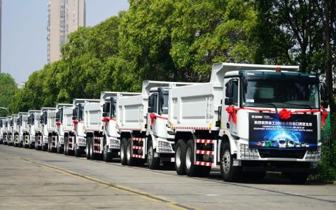 百辆齐发！中集车辆助力西亚北非基础设施建设！