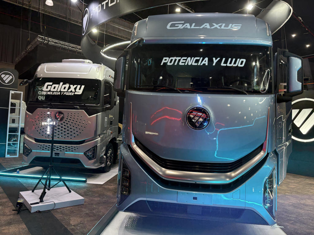 北汽福田银河重卡登陆哥伦比亚，以科技赋能美洲物流升级