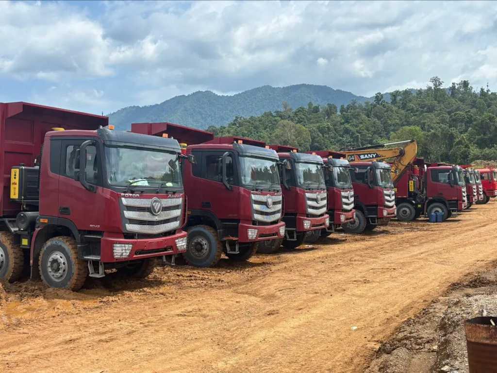 北汽福田携手东南亚矿业大客户签署125台重卡订单