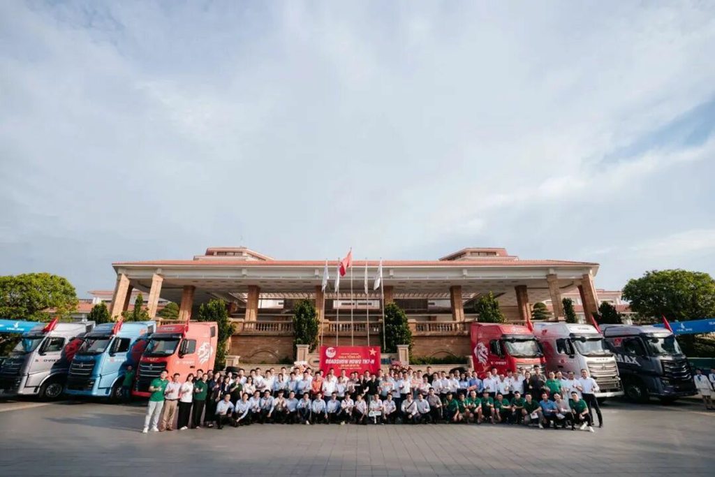 超800台！中国重汽越南市场传来捷报