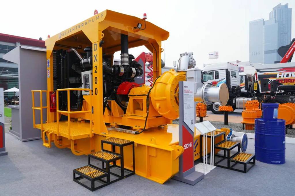 闪耀东南亚｜潍柴矿山动力亮相印尼矿业展