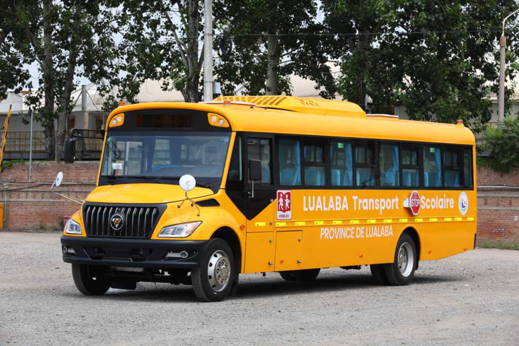 BAIC FOTON Supports Public Welfare Development in the DRC with Delivery of First Batch of Custom School Buses and City Buses