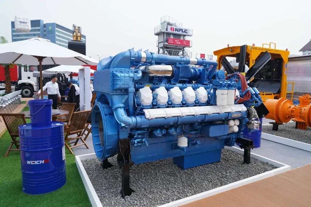 闪耀东南亚｜潍柴矿山动力亮相印尼矿业展