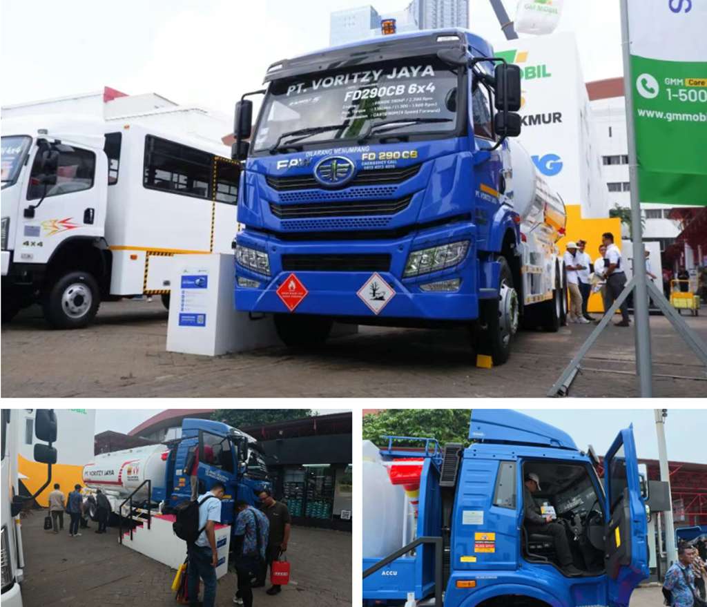 展位吸引超30000观众，一汽解放第23届印尼国际矿业展交出亮眼答卷