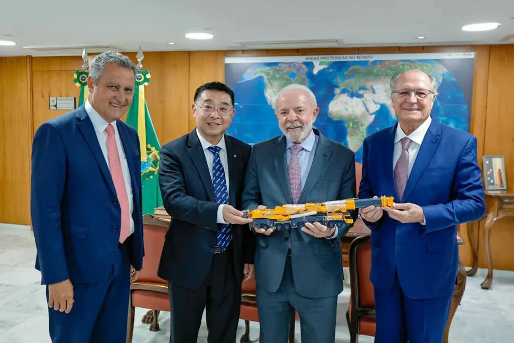 巴西总统卢拉会见徐工集团、徐工机械董事长杨东升