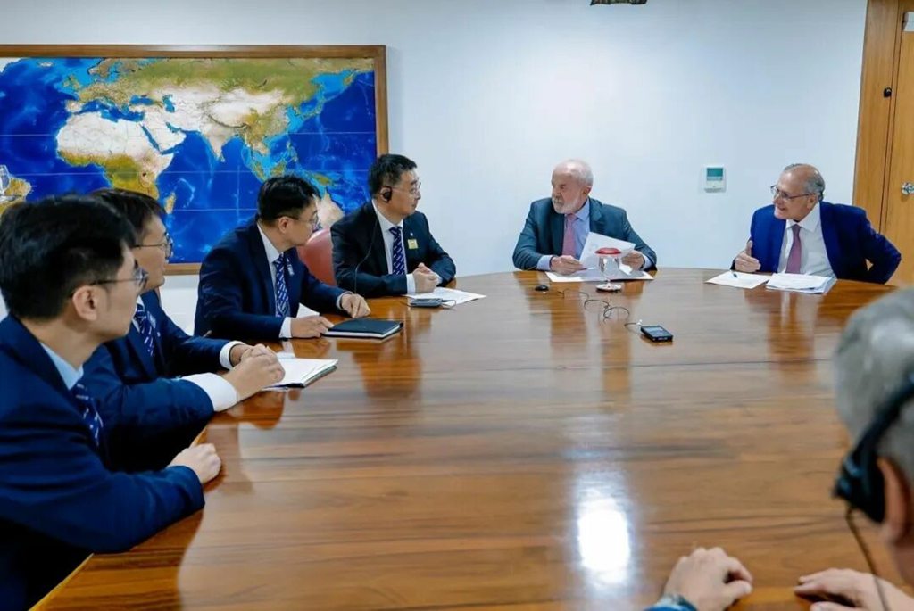 巴西总统卢拉会见徐工集团、徐工机械董事长杨东升