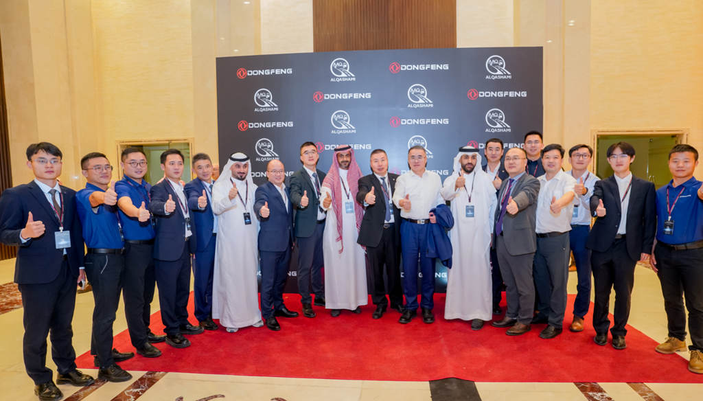 3款商用车沙特上市发布，东风开启海外合作新篇章