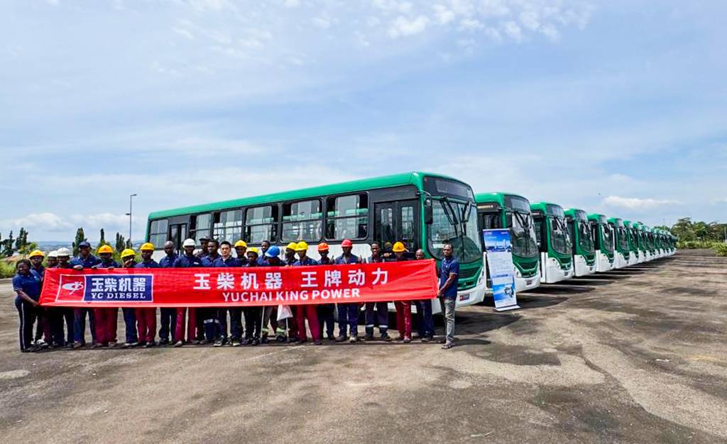 替代国际高端品牌！玉柴客车动力批量交付尼日利亚