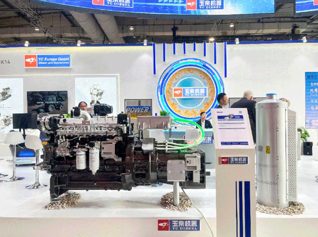 玉柴全场景动力解决方案亮相2025德国汉诺威国际农机展 彰显硬核动力科技创新实力