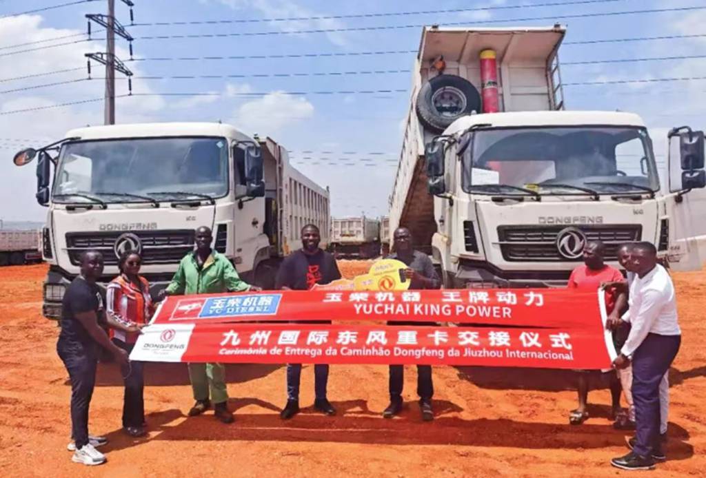 玉柴重卡发动机批量交付非洲安哥拉