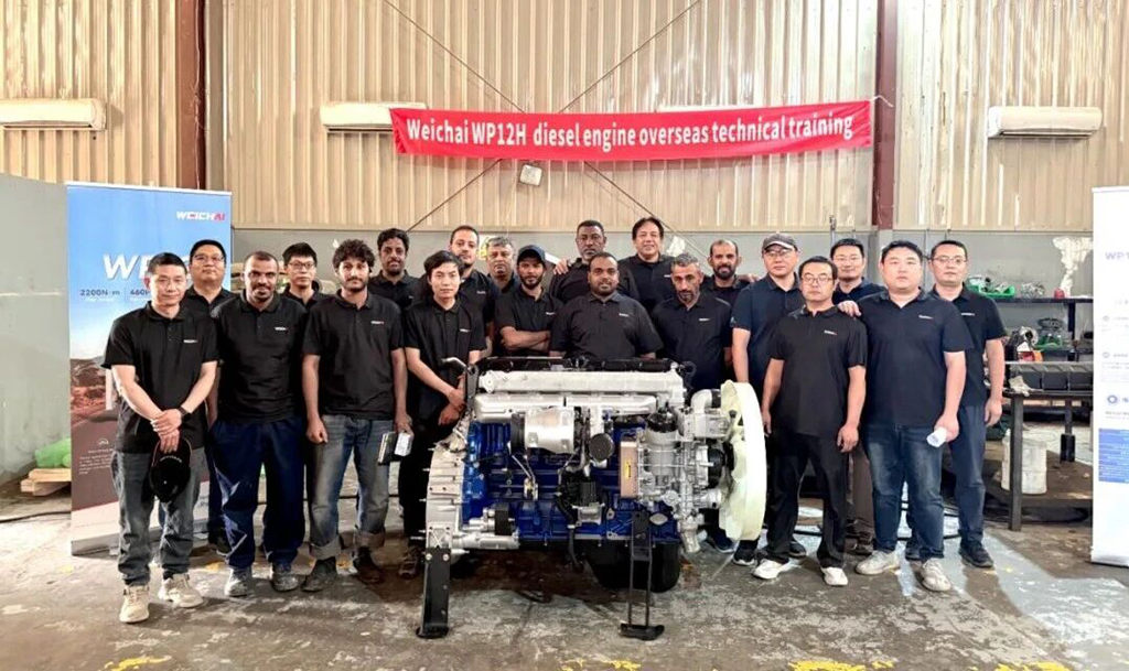 Witness the Splendid Performance of Weichai WP12H in Riyadh