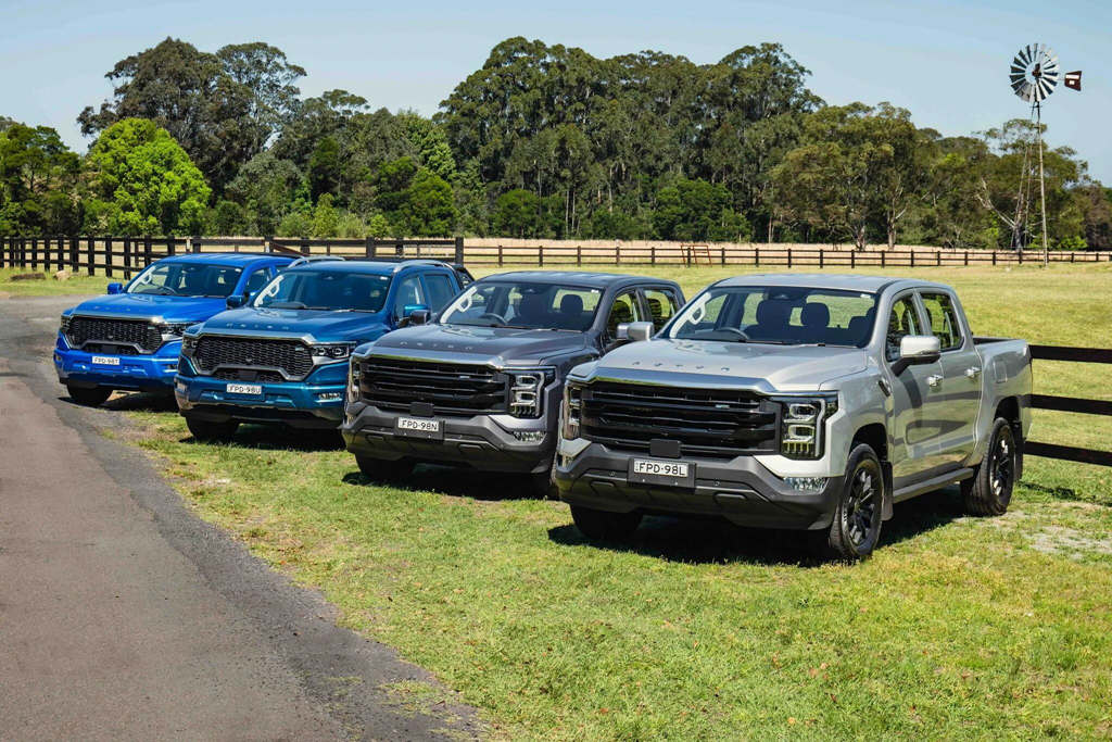 FOTON's Tunland V series entered the Australian market, with its first hybrid full-size pickup marking the beginning of a new era in intelligent off-roading