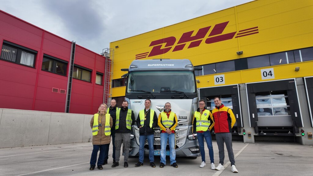 DHL奥地利启动中国速豹电动卡车实测项目
