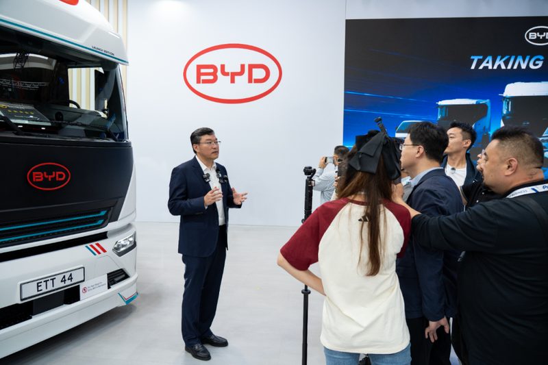 比亚迪携卡车矩阵亮相2026德国IAA  提供一站式能源生态解决方案