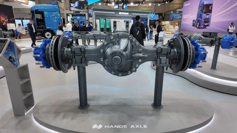 【汉德播报】汉德车桥2026汉诺威车展全系新品首发：沉浸式解读中国重卡“高效·轻量·定制”新标杆