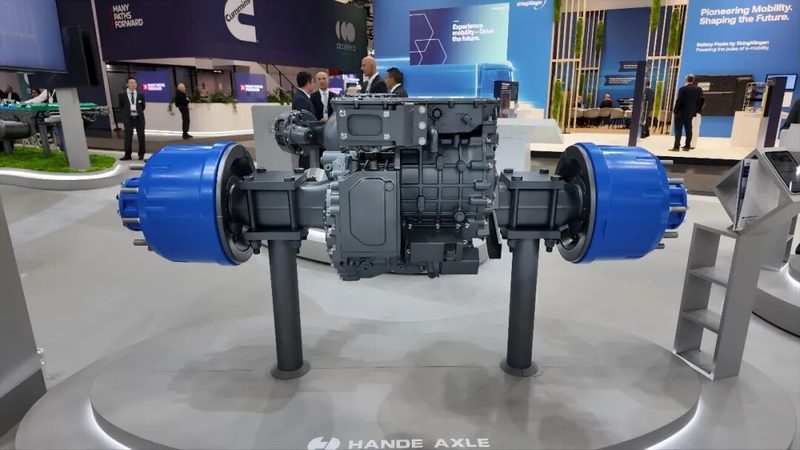 【汉德播报】汉德车桥2026汉诺威车展全系新品首发：沉浸式解读中国重卡“高效·轻量·定制”新标杆
