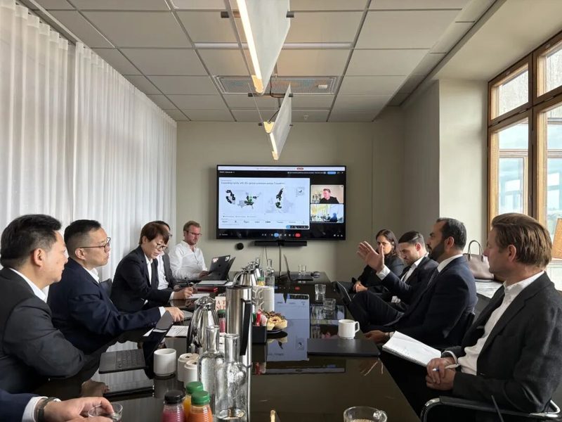 集团领导到欧洲调研新能源商用车发展情况