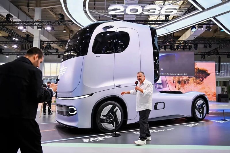 热度不减!一汽解放持续“圈粉”IAA