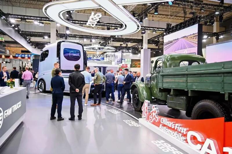 热度不减!一汽解放持续“圈粉”IAA