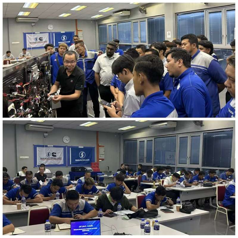 Focus｜SHACMAN Holds Service Training and Skills Competition in Malaysia