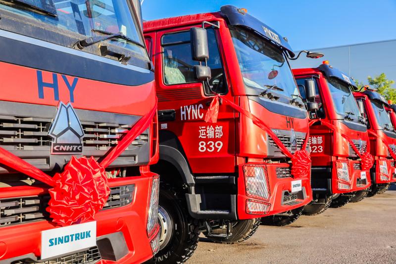 SINOTRUK Delivers NEVs to Huayou Cobalt Indonesia