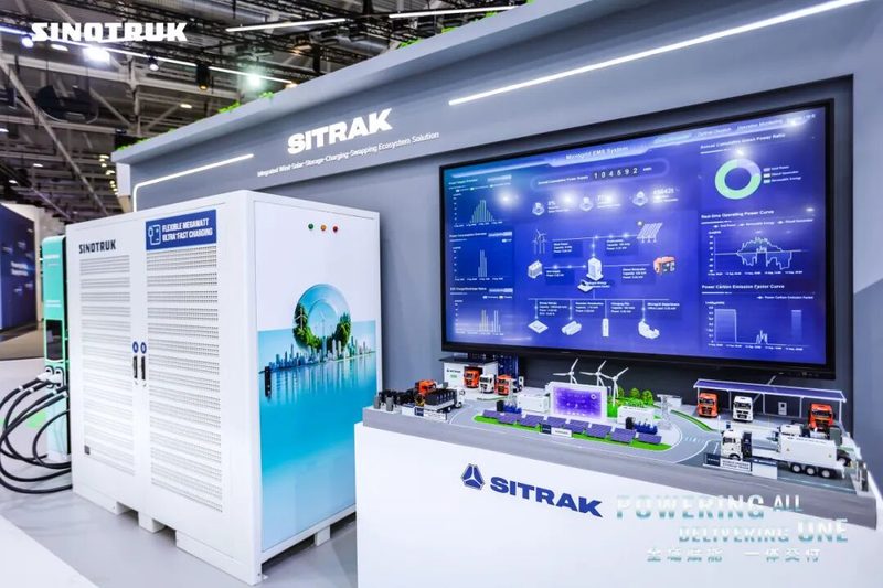 SINOTRUK Showcases New-Energy Commercial Vehicles and Integrated Energy Solutions at IAA Transportation 2026