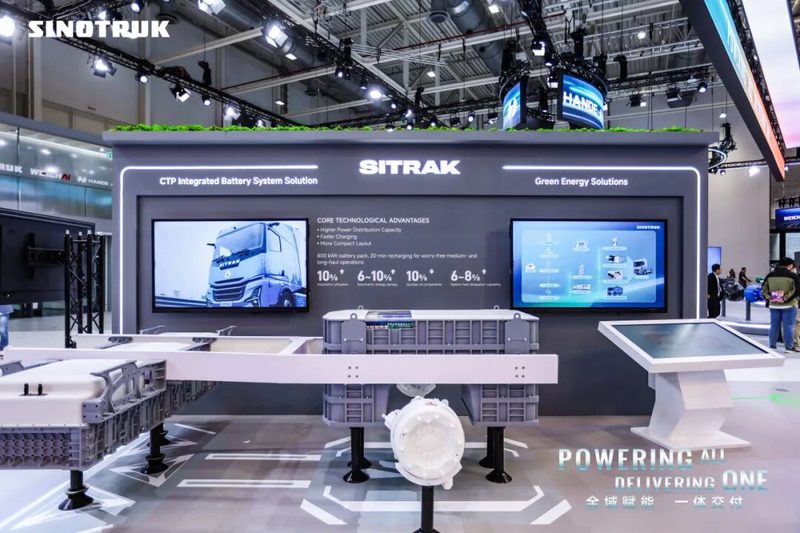 SINOTRUK Showcases New-Energy Commercial Vehicles and Integrated Energy Solutions at IAA Transportation 2026