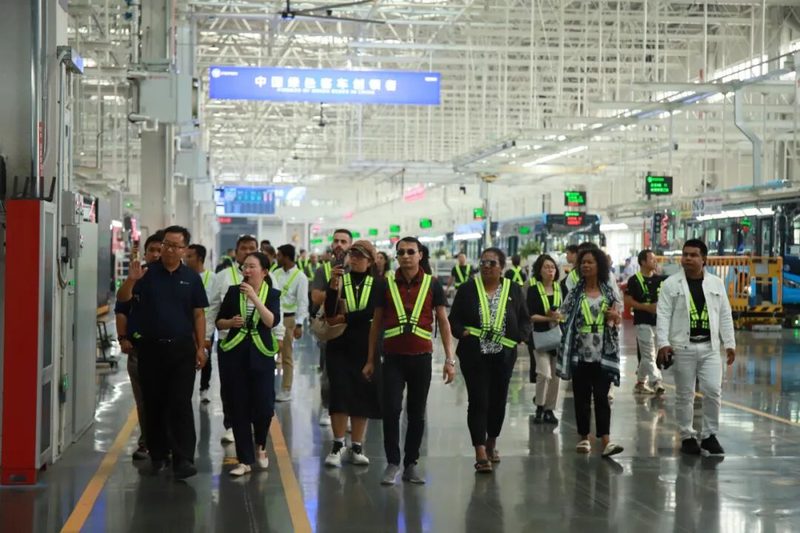 46国记者走进北汽福田，见证中国商用车驶向世界！